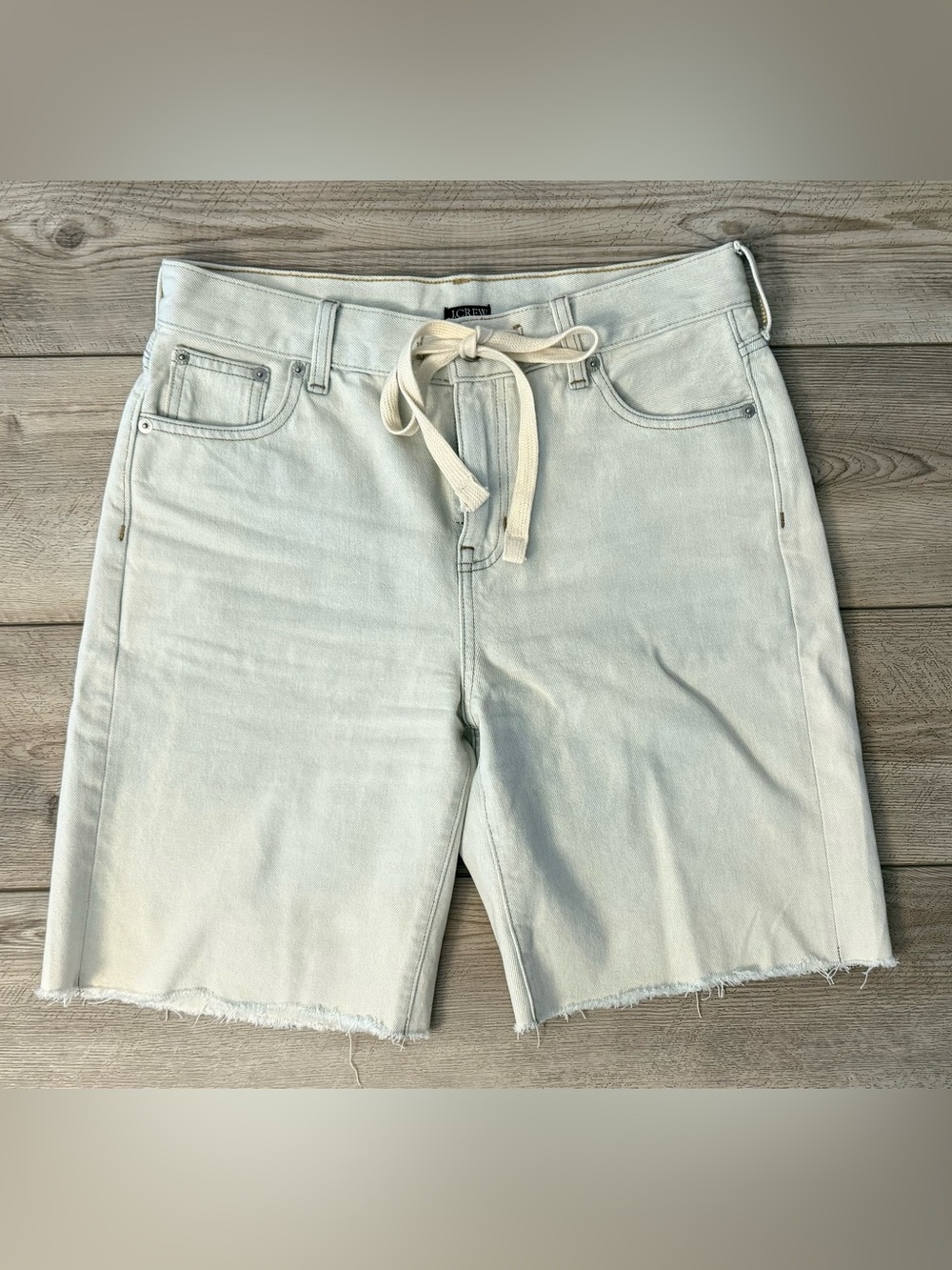 J crew denim shorts